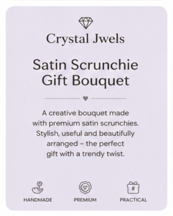 Satin Scrunchie Bouquet